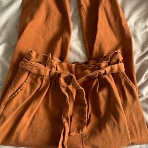 pacsun paper bag pants